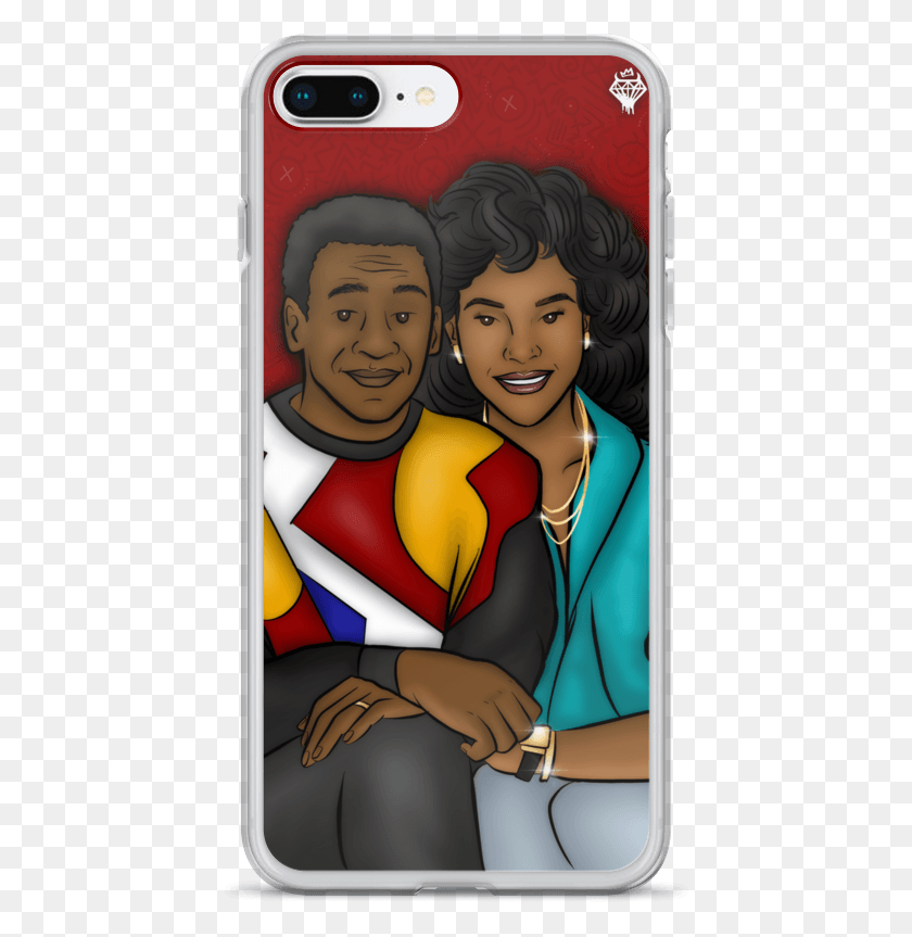 438x803 The Huxtables Iphone Case Paintxtrappin Iphone, Person, Human, Electronics HD PNG Download