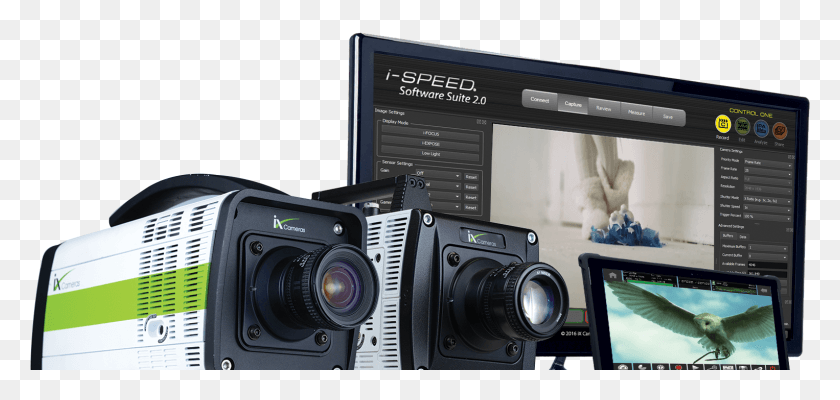 1526x666 I Speed ​​Software Suite Программное Обеспечение Для Захвата Камеры, Электроника, Цифровая Камера, Монитор Hd Png Скачать