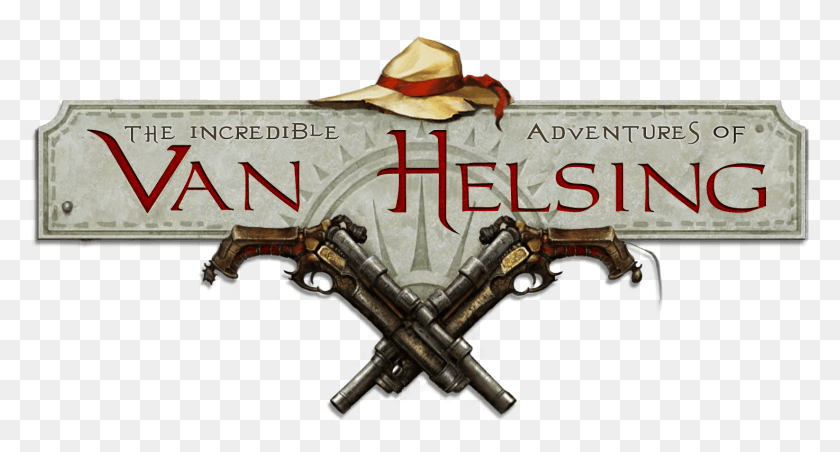 1474x741 The Incredible Adventures Of Van Helsing Coming To Incredible Adventures Of Van Helsing Logo, Clothing, Apparel, Gun HD PNG Download