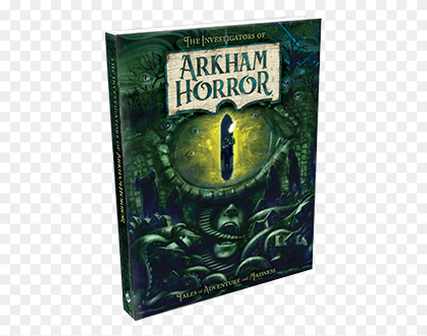 427x601 Descargar Png Los Investigadores De Arkham Horror Los Investigadores De Arkham Horror Libro, Novela, Cartel, Anuncio, Hd Png
