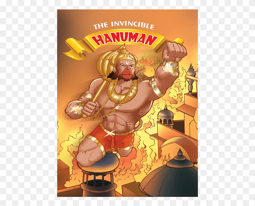 465x619 The Invincible Hanuman Invincible Hanuman, Person, Human, Text HD PNG Download
