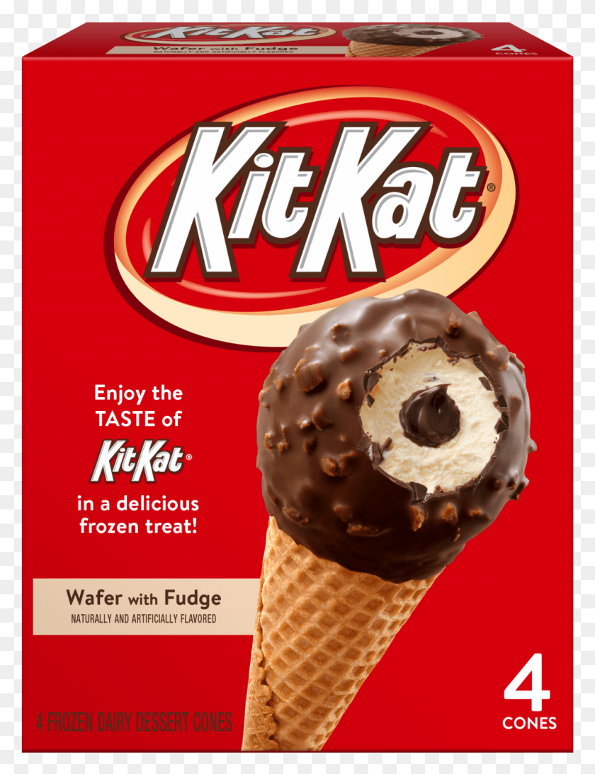 988x1310 The Kit Kat Drumsticks Are Sold In Packs Of Four And Kit Kat Ice Cream Drumsticks, Cream, Dessert, Food HD PNG Download