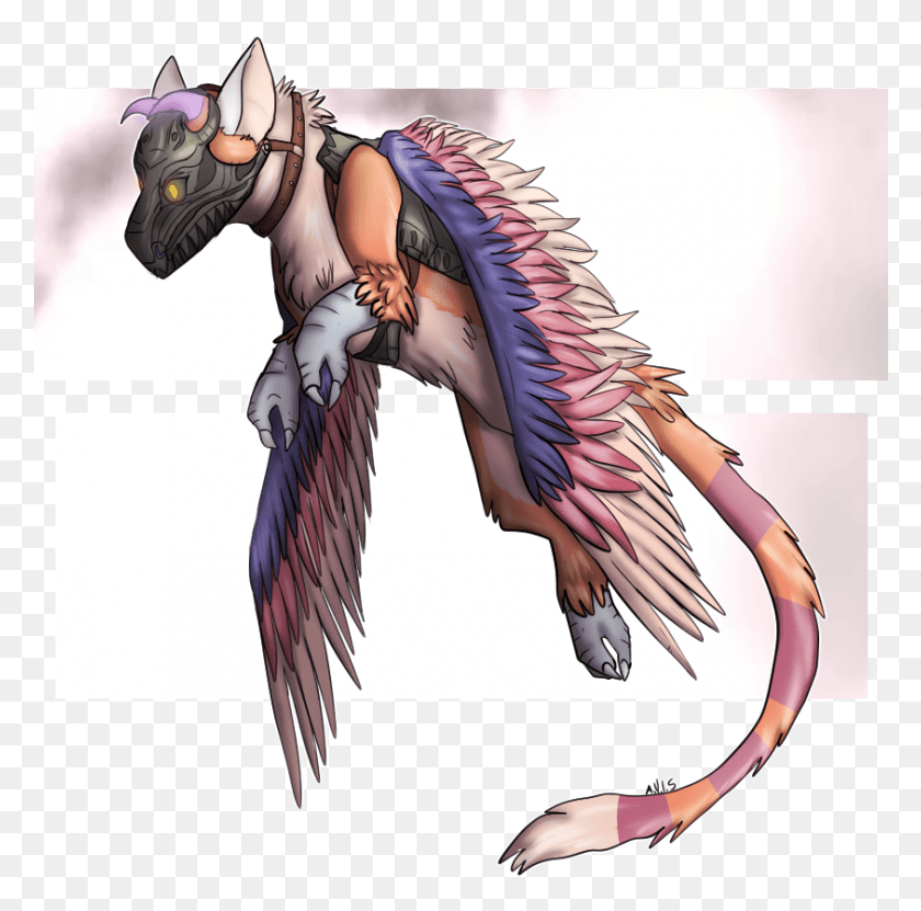 843x834 The Last Guardian Amino Parrot, Dragon, Person, Human HD PNG Download
