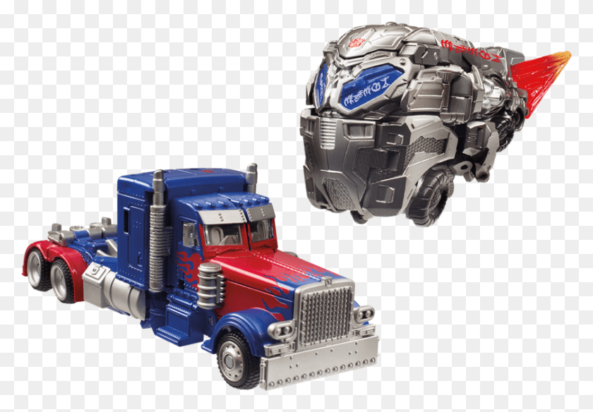 841x566 The Last Knight Mission To Cybertron Deluxe Optimus Mission To Cybertron Optimus Prime, Truck, Vehicle, Transportation HD PNG Download