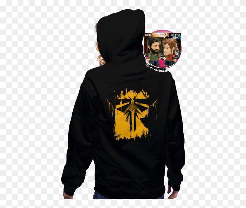424x648 The Last Of Us Bundle 1st Book Of Magic, Clothing, Apparel, Sweatshirt HD PNG Download