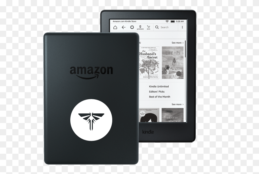 561x506 The Last Of Us Logo Kindle Vinyl Decal Sticker Bearbearbearbearshop Amazon Kindle, Computer, Electronics, Tablet Computer HD PNG Download