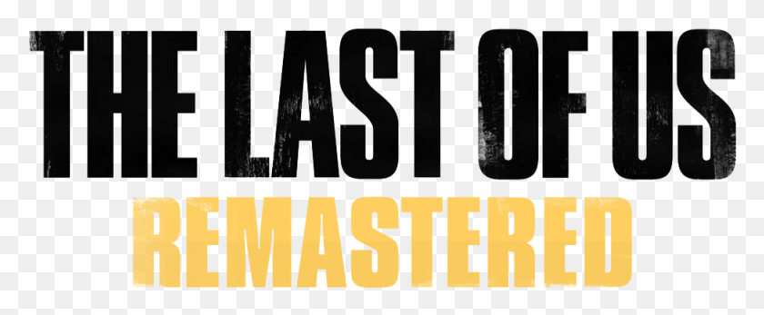 977x360 The Last Of Us Remastered Logo Logo The Last Of Us, Word, Alphabet, Text HD PNG Download