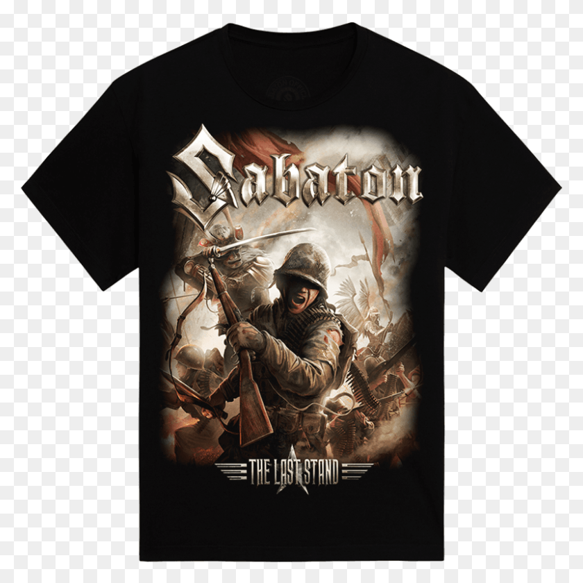 800x800 The Last Stand T Shirt Last Stand Sabaton Lyrics, Clothing, Apparel, Person HD PNG Download