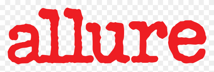 2000x578 The Latest Allure Magazine Logo, Text, Alphabet, Number HD PNG Download