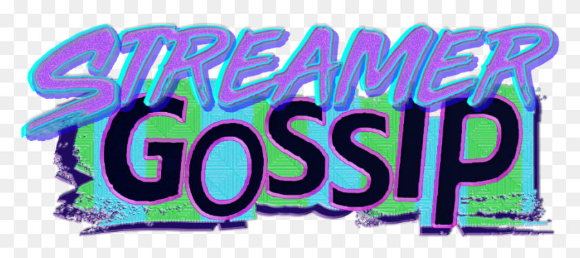891x360 The Latest Gossip News From Live Streamers Art, Light, Neon, Text HD PNG Download
