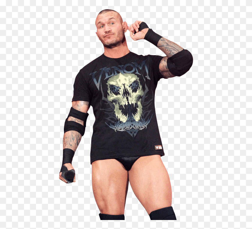 448x704 The Legend Killer Randy Orton Source Randy Orton Venom In My Veins T Shirt, Clothing, Apparel, Sleeve HD PNG Download
