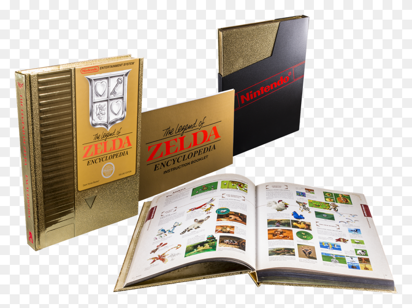 1400x1020 The Legend Of Zelda Encyclopedia Deluxe Edition Hardcover Legend Of Zelda Encyclopedia Deluxe Edition, Book, Text, Box HD PNG Download