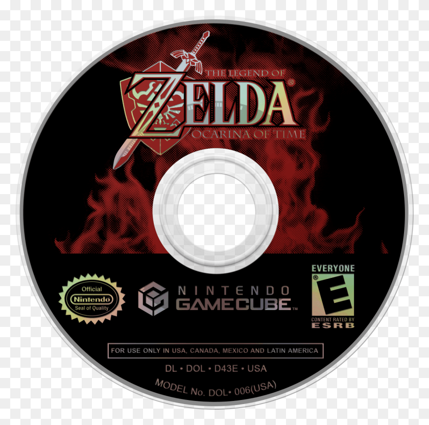 1275x1263 The Legend Of Zelda Gamecube, Disk, Dvd HD PNG Download