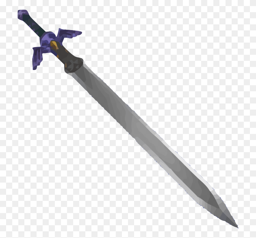726x722 The Legend Of Zelda Master Sword Breath Of The Wild, Blade, Weapon, Weaponry HD PNG Download