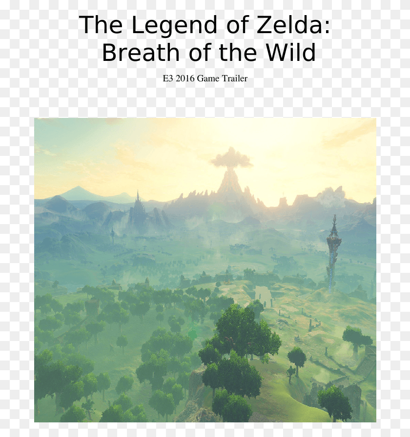 702x837 The Legend Of Zelda Poster, Legend Of Zelda HD PNG Download
