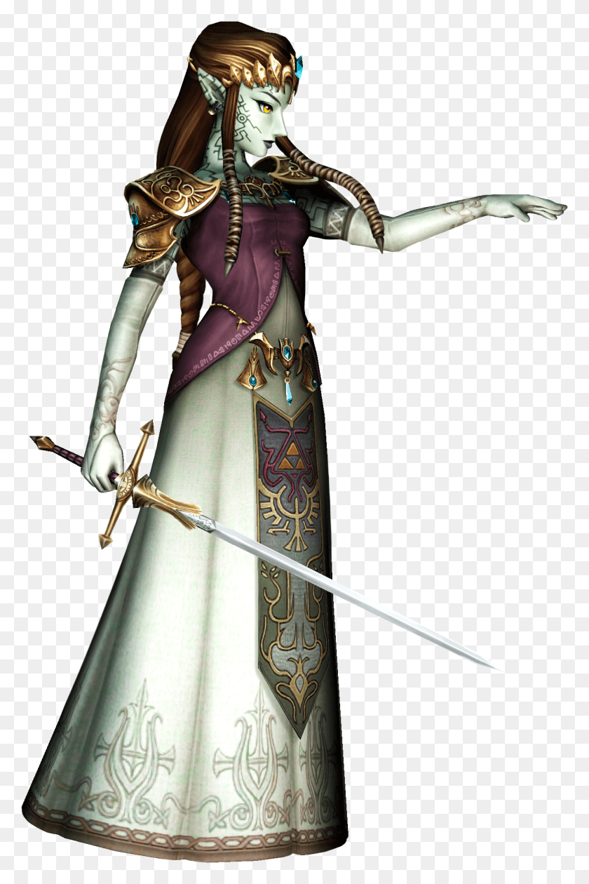 1265x1947 The Legend Of Zelda Twilight Princess Possessed Zelda, Figurine, Weapon, Weaponry HD PNG Download