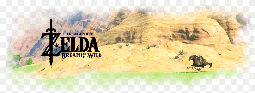 1839x673 The Legend Of Zelda Zelda Breath Of The Wild Empty, Nature, Outdoors, Scenery, Person Sticker PNG