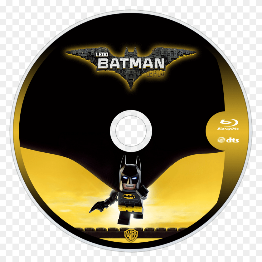 1000x1000 Descargar Png / The Lego Batman Movie Bluray Disc Image Cd, Disk, Dvd Hd Png