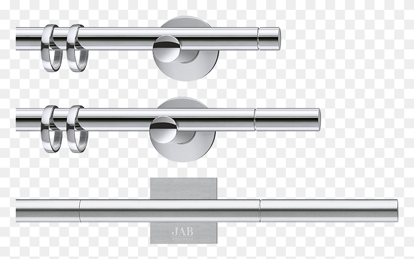 778x465 The Length Of The Finials Varies With Curtain Rods Jab Metropolitan Drapery Hardware, Trumpet, Horn, Brass Section HD PNG Download