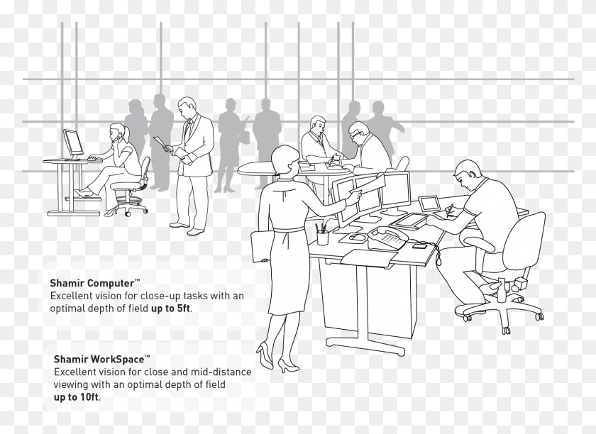 1540x1090 The Lenses That Effectively Alleviate Computer Vision Cartoon, Person, Human, Building HD PNG Download