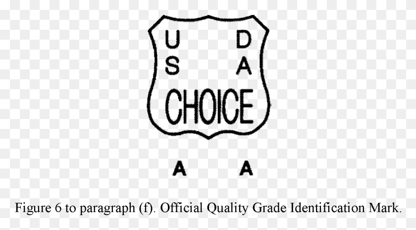 1383x717 The Letters Usda With The Appropriate Grade Designation Line Art, Text, Alphabet, Symbol HD PNG Download