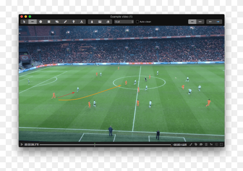 1097x746 The Line Tool Allows You To Create Lines Dotted Lines Soccer Specific Stadium, Person, Human, Building HD PNG Download