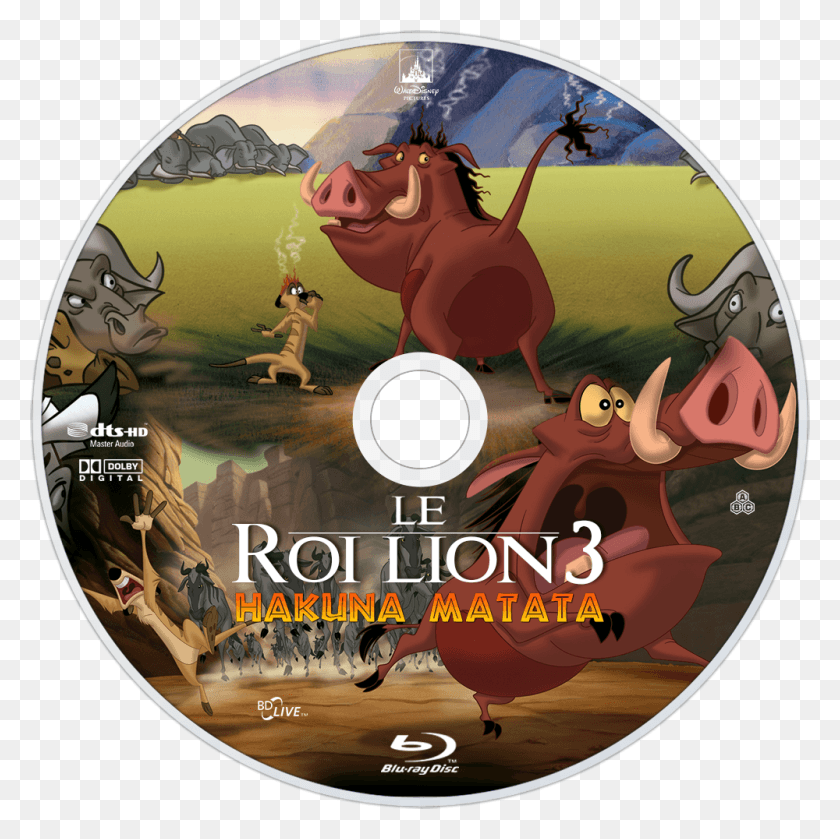1000x1000 The Lion King 1 Bluray Disc Image Lion King 1 1 2 Blu Ray Disc, Disk, Dvd, Poster HD PNG Download