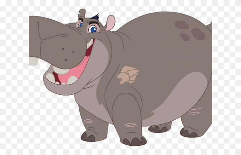 640x480 The Lion King Clipart Disney Group Lion Guard Character Hippo, Mammal, Animal, Rodent HD PNG Download
