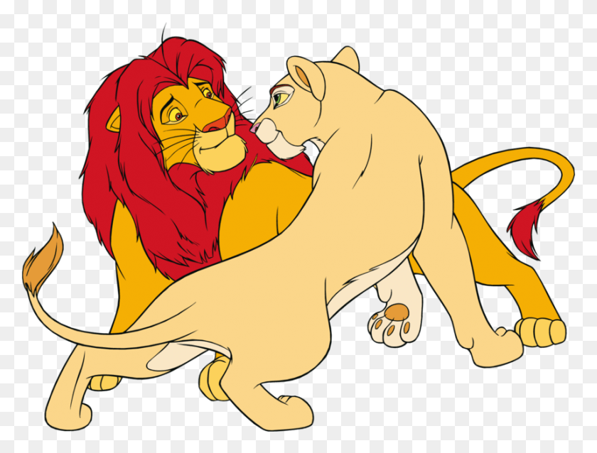 859x637 The Lion King Clipart Disney Movie Disney Cartoon Drawing Lion King, Wildlife, Animal, Mammal HD PNG Download