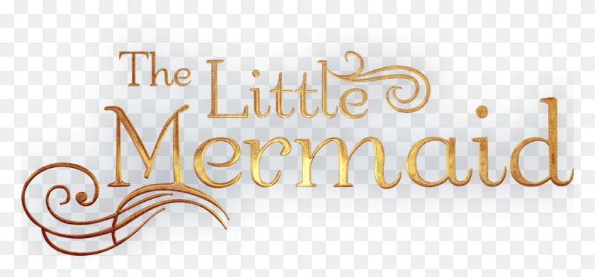 1280x544 The Little Mermaid Calligraphy, Text, Alphabet, Word HD PNG Download