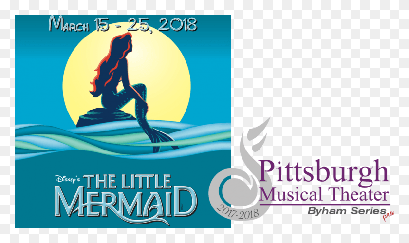 1103x621 The Little Mermaid Little Mermaid Jr Logo Transparent, Poster, Advertisement, Flyer HD PNG Download