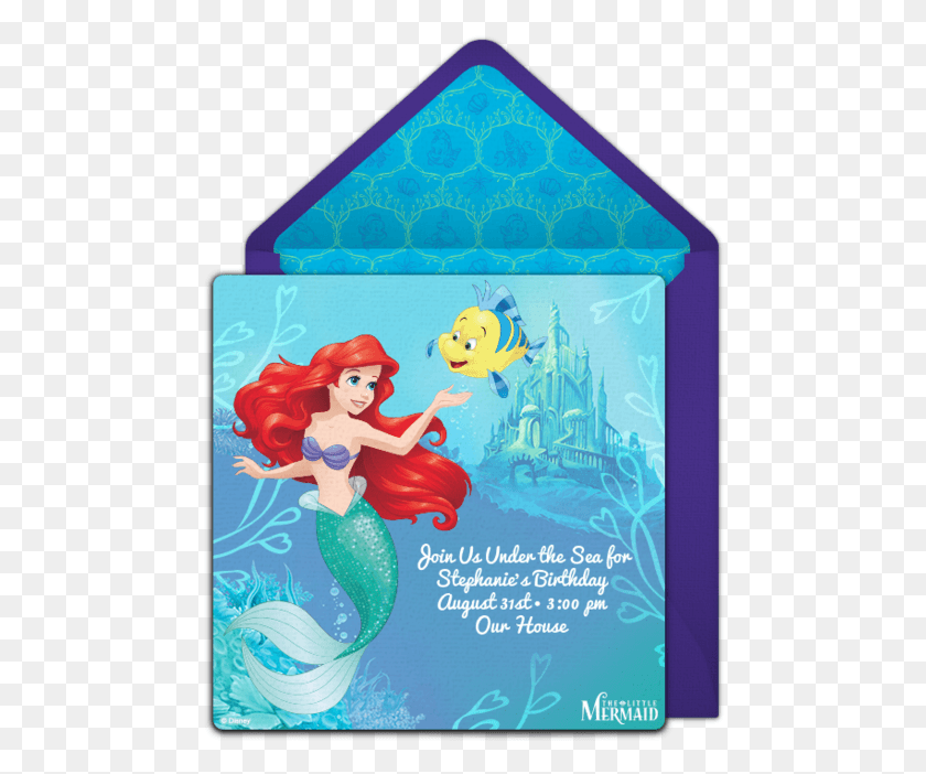 474x642 The Little Mermaid Little Mermaid Stickers, Envelope, Mail, Greeting Card HD PNG Download