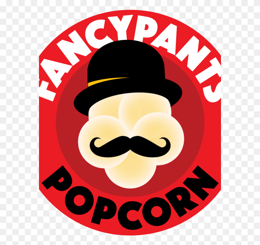 589x732 The Logo For Fancypants Popcorn The New Retail Venture Fancy Pants Popcorn, Label, Text, Poster HD PNG Download