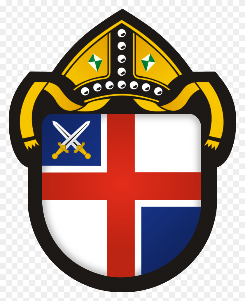 943x1175 The Logo Of Diocese Episcopal, Armor, Symbol, First Aid HD PNG Download