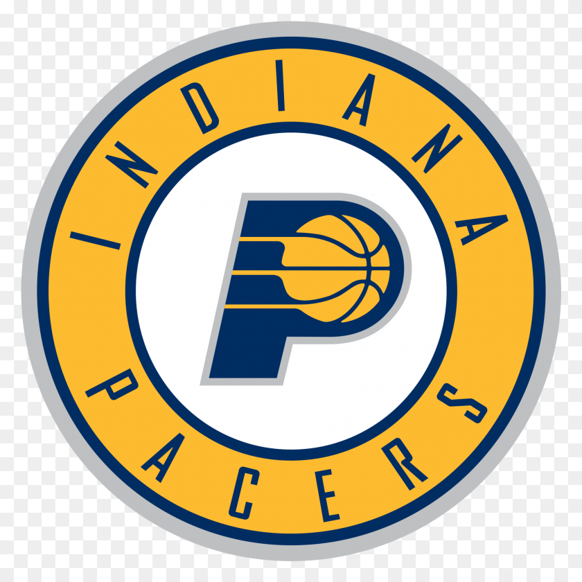 1835x1835 The Logo Of The Basketball Team Indiana Pacers Has Indiana Pacers New Logo, Label, Text, Symbol HD PNG Download