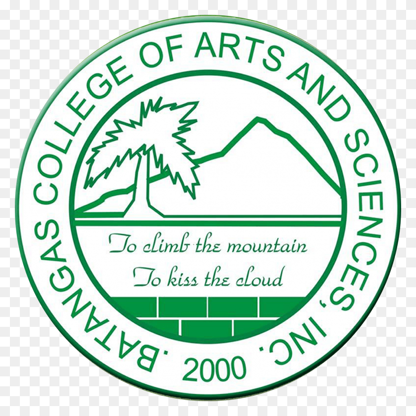 1652x1652 The Logo Of The School Was Inspired By Mount Maculot Batangas College Of Arts And Sciences Logo, Symbol, Trademark, Label HD PNG Download