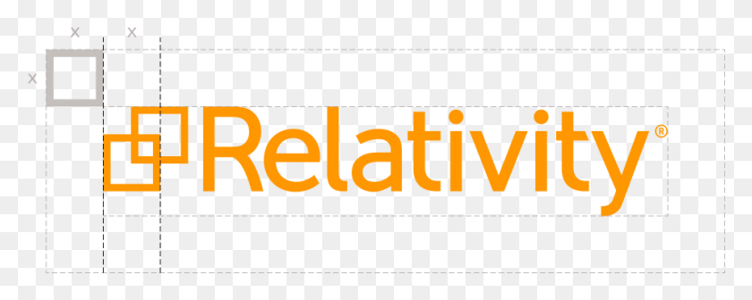 946x335 The Logo Will Appear On Many Different Applications Relativity Logo, Text, Alphabet, Word HD PNG Download