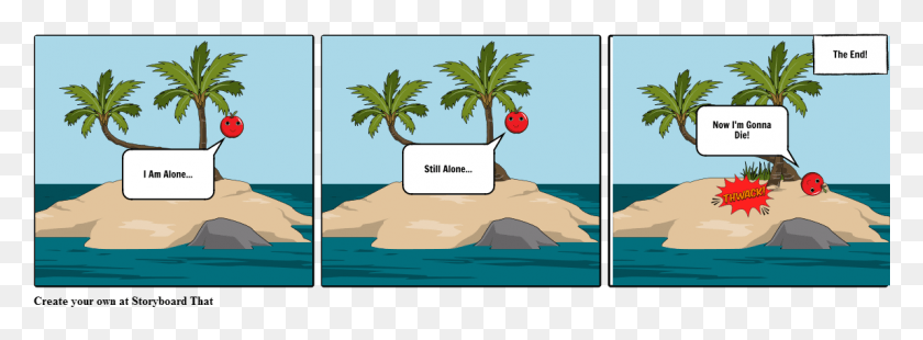 1147x368 The Lonely Apple Stew Cat From The Cay, Plant, Palm Tree, Tree HD PNG Download