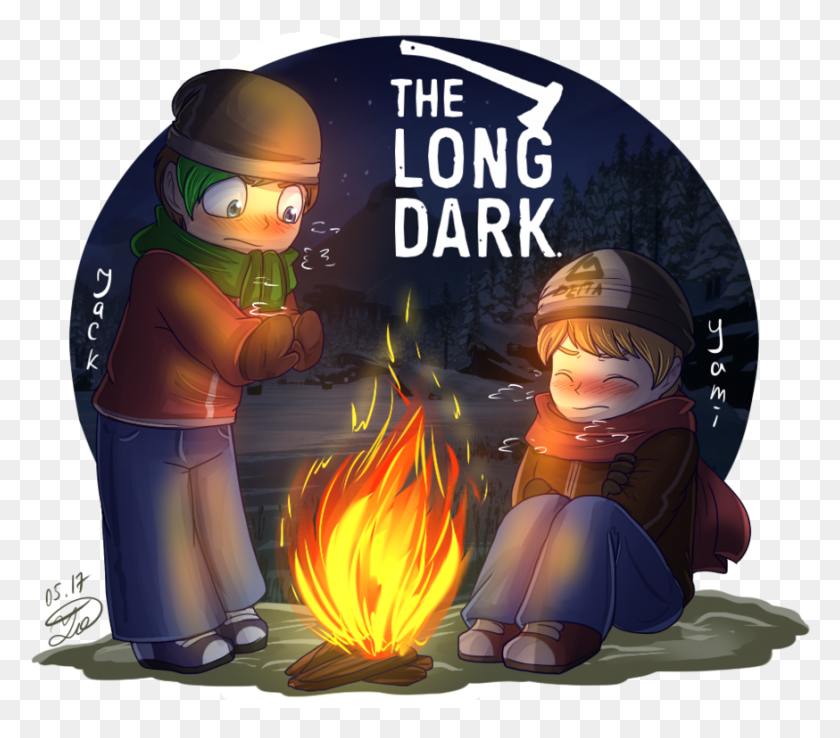 874x760 The Long Dark Cartoon, Person, Human, Fire HD PNG Download