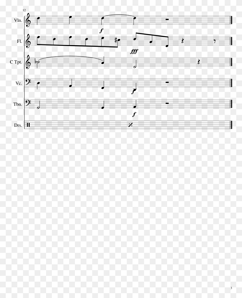 773x977 The Long Road Sheet Music Composed By Christian Adam Sheet Music, Gray, World Of Warcraft HD PNG Download