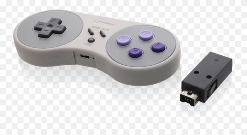 1025x527 The Long Running Console Accessories Manufacturer Nyko Wireless Snes Classic Controller, Electronics, Remote Control, Video Gaming HD PNG Download