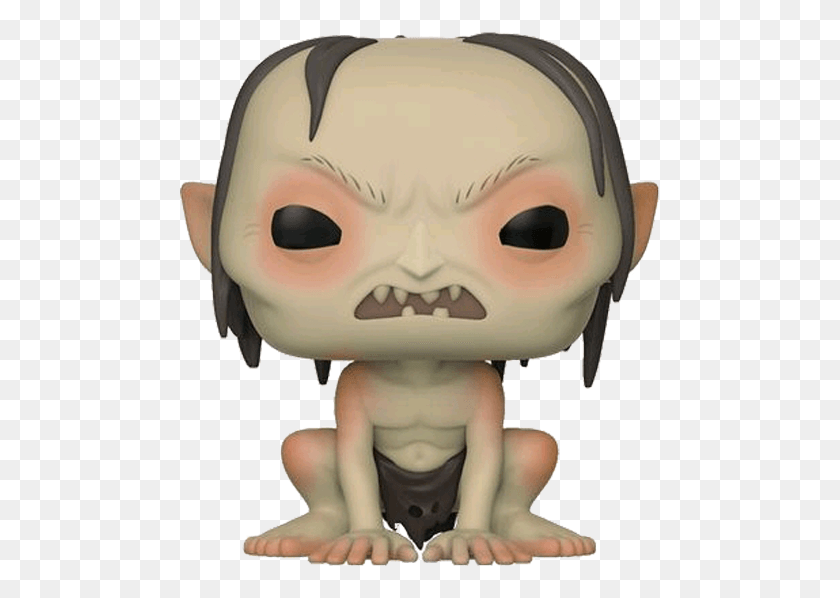 481x538 The Lord Of The Rings Gollum Funko Pop, Alien, Head, Mask HD PNG Download