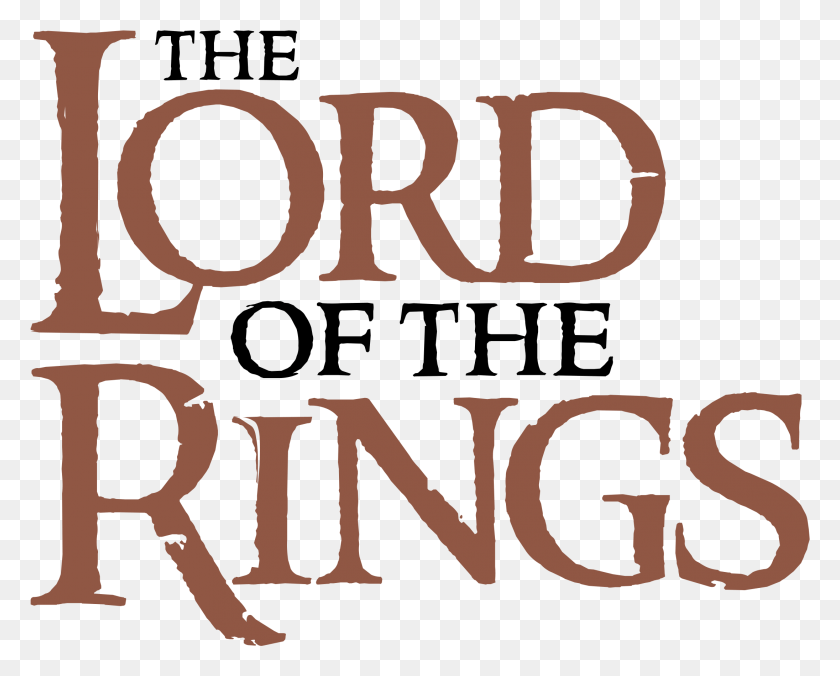 2191x1731 The Lord Of The Rings Logo Transparent Lord Of The Rings Logo Vector, Text, Alphabet, Label HD PNG Download