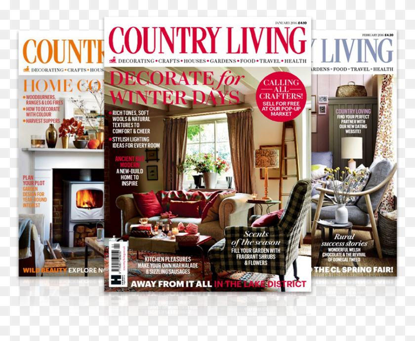 837x678 The Magazine Provides A Unique Insightful And Interesting Country Living Magazine, Chair, Furniture, Couch HD PNG Download