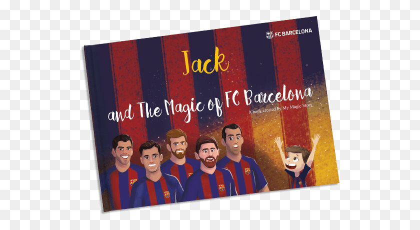 520x400 The Magic Of Fc Barcelona Barcelona Book Cover, Person, Human, Book HD PNG Download