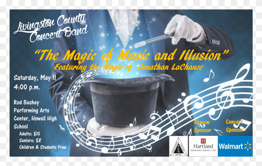 1780x1083 The Magic Of Music And Illusion Rod Bushey Performing Poster, Performer, Person, Human HD PNG Download