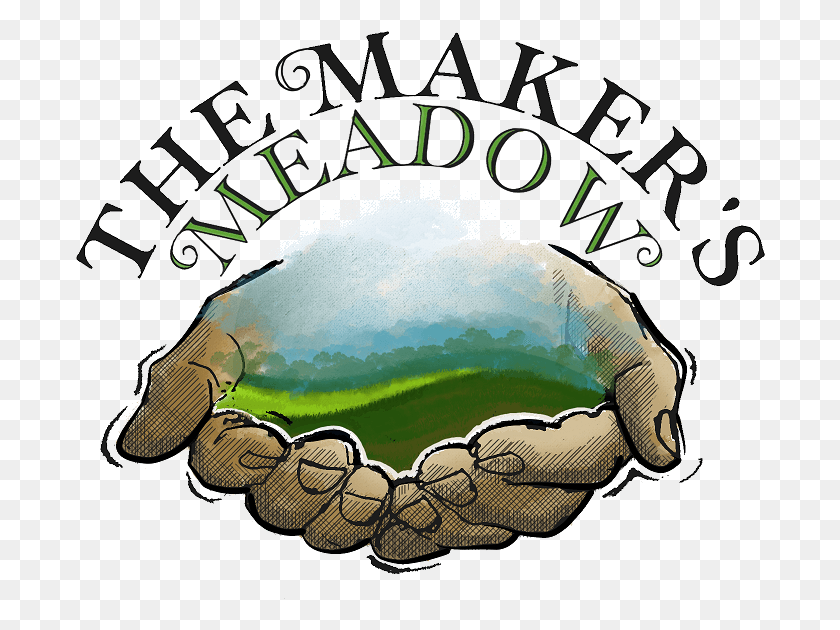 690x570 The Maker39S Meadow Logo Illustration, Ornament, Text, Accessories Descargar Hd Png