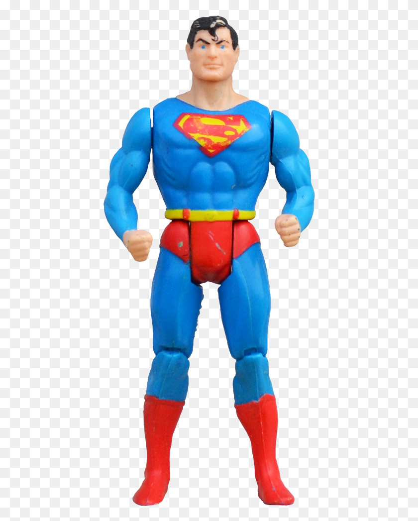 427x987 El Hombre De Acero Superman, Figurine, Persona, Humano Hd Png
