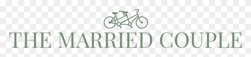 1071x181 The Married Couple Logo Road Bicycle, Vehicle, Transportation, Tandem Bicycle HD PNG Download