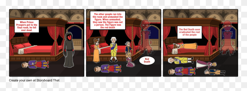 1145x368 The Masque Of Red Death Pt2 Cartoon, Comics, Book, Leisure Activities HD PNG Download